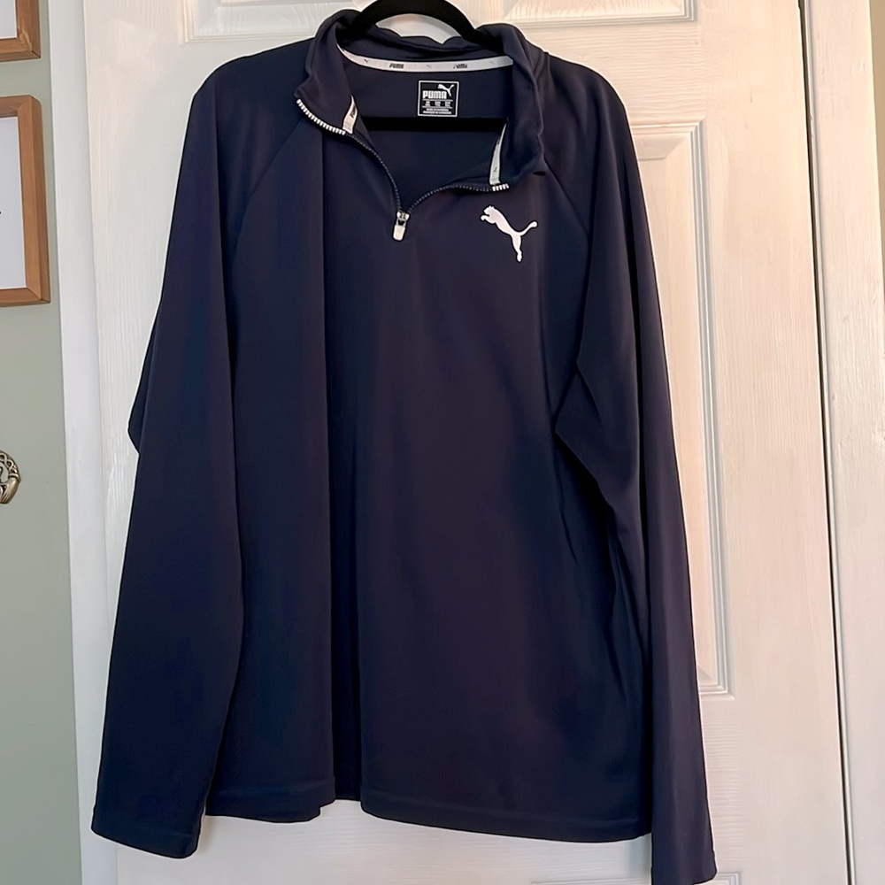 Puma XXL Sweatshirt Navy Blue